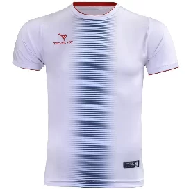 تی شرت آستین کوتاه یقه گرد ورزشی مردانه مدل TS-130 رنگ سفید