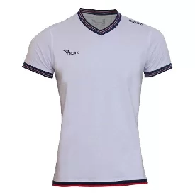تی شرت آستین کوتاه ورزشی مردانه رنگ سفید مدل TS-125