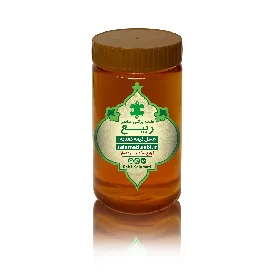  عسل طبیعی نیمه تغذیه 500 گرمی با برگه آزمایش و کیفیت عالی