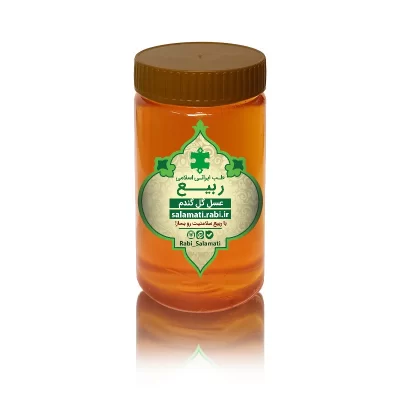 عسل طبیعی گل گندم ایرانی 500 گرمی با کیفیت عالی