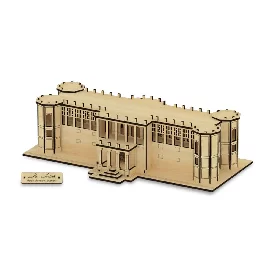 پازل چوبی سه بعدی عمارت ملک بوشهر