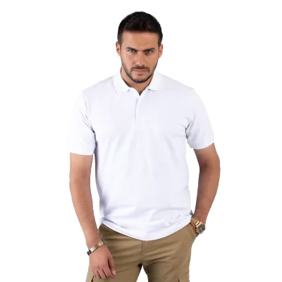 پولوشرت مردانه آستین کوتاه مدل یقه معمولی کد TS11020